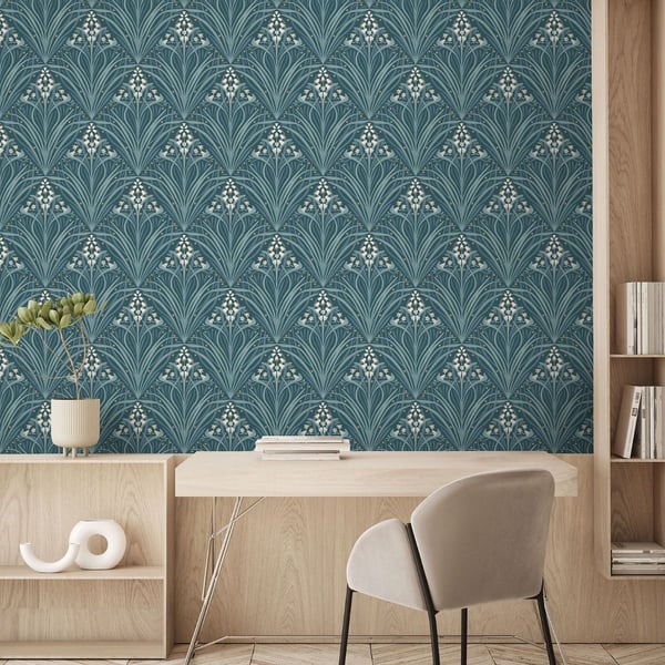 Muriva Elegance Bellflowers Tapet