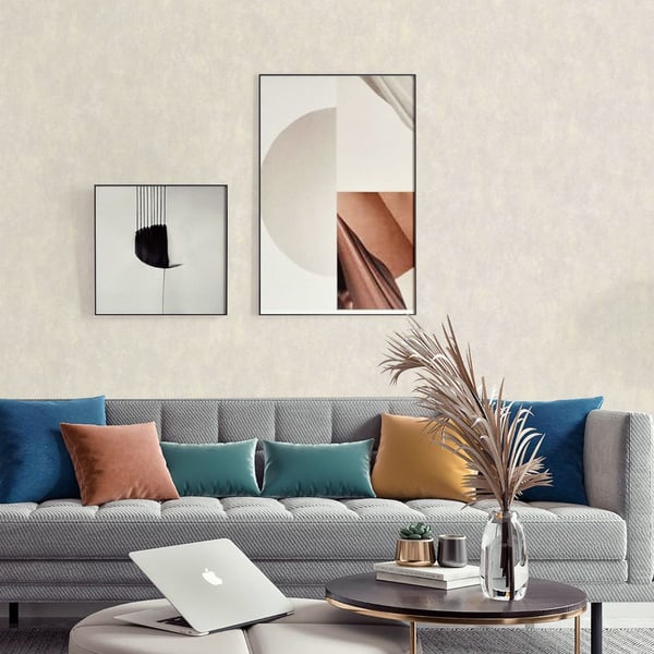 World Of Wallpaper Luxe Collection Concrete Effect Vinyl Textured Wallpaper