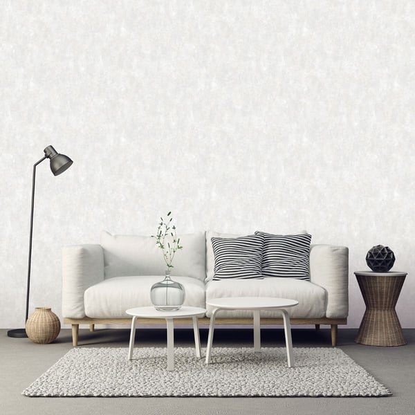 World Of Wallpaper Luxe Collection Concrete Effect Vinyl Textured Wallpaper