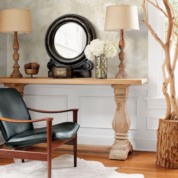 World Of Wallpaper Luxe Collection Marble Effect Vinyl Textured Wallpaper