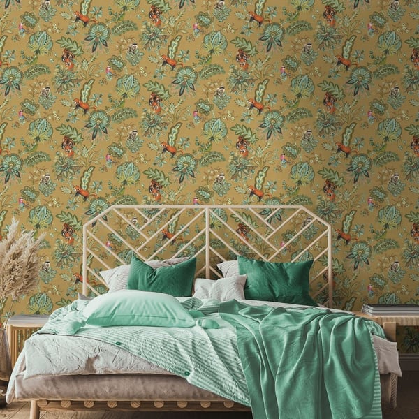 Holden Décor Animal Jacobean Wallpaper