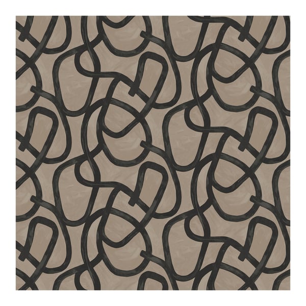 Holden Décor Linear Swirl Wallpaper