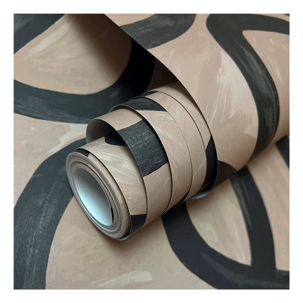 Holden Décor Linear Swirl Wallpaper