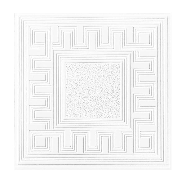 Belgravia Blown Greek Key Paintable Textured Wallpaper