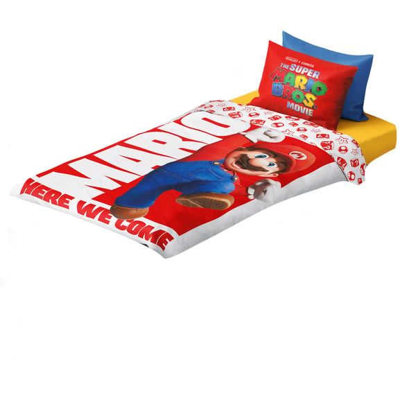 The Super Mario Bros Movie Reversible Duvet Cover Set