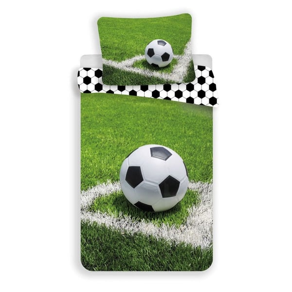 Jerry Fabrics Cotton Football Duvet Cover Set
