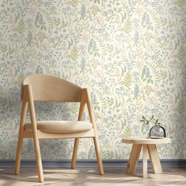 Holden Décor Rural Paradise Floral Sprig Wallpaper