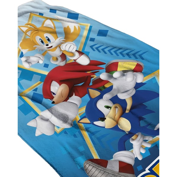 Sonic The Hedgehog Bounce Bomull Strandhandduk