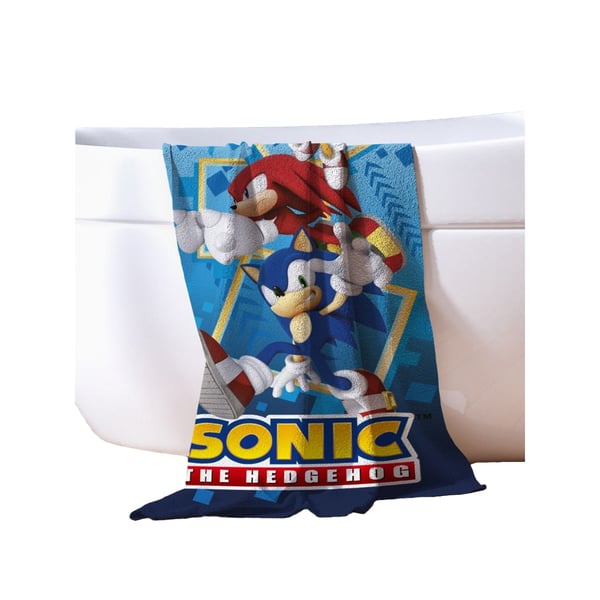 Sonic The Hedgehog Bounce Bomull Strandhandduk