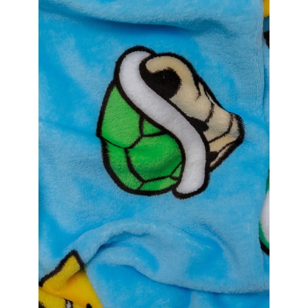 Super Mario Continue Rotary Fleece Blanket