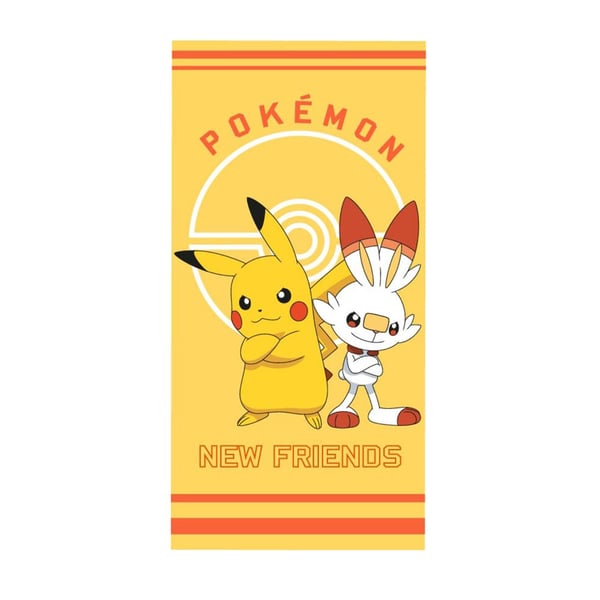 Pokemon New Friends Cotton Bath Towel