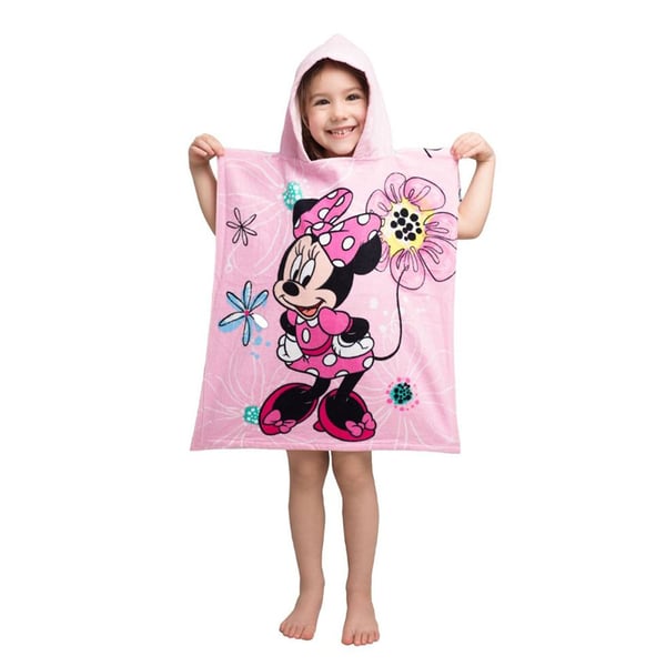 Disney Minnie Mouse Bow Hooded Towel