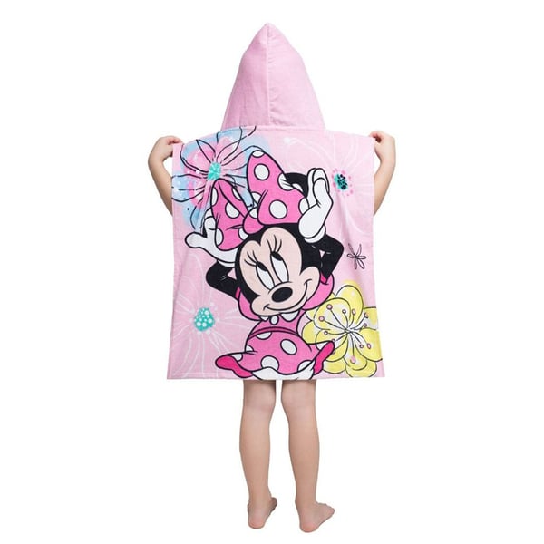 Disney Minnie Mouse Bow Hooded Towel