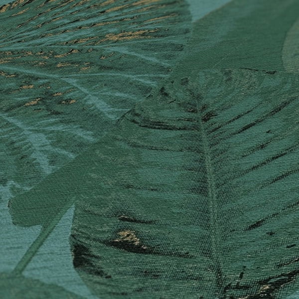 AS Creation Famous Garden Tropical Leaves Textured Wallpaper