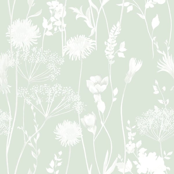 Muriva Catherine Lansfield Meadowsweet Floral Wallpaper