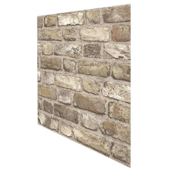 Grandeco Tiilikuviollinen Vinyylitapetti