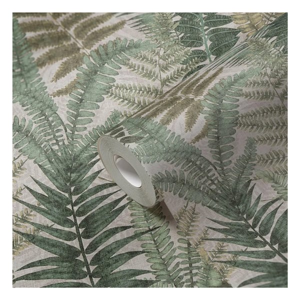 AS Creation Famous Garden Fern Textured Wallpaper
