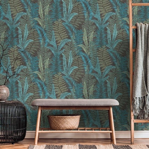 AS Creation Famous Garden Fern Textured Wallpaper