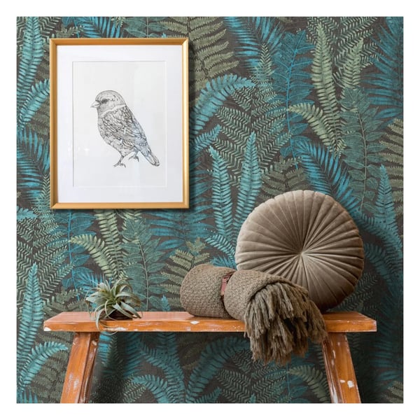 AS Creation Famous Garden Fern Textured Wallpaper