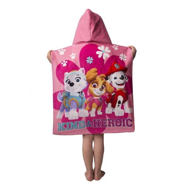 Paw Patrol Childrens/Kids Kind And Heroic Hooded Towel