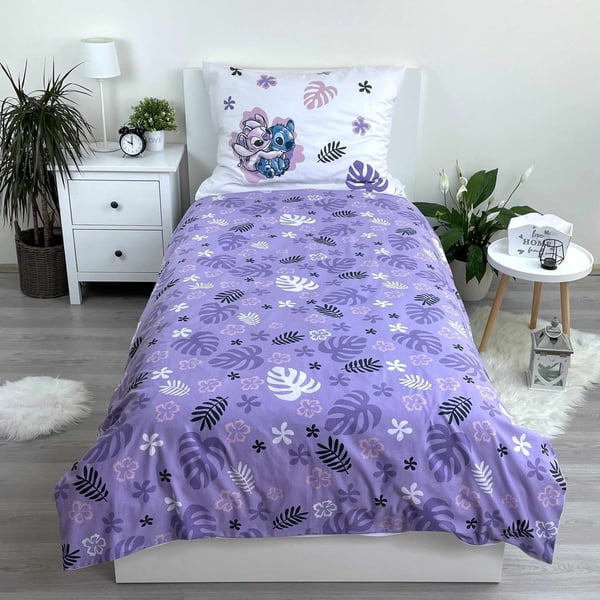 Lilo & Stitch Påslakanset i Bomull