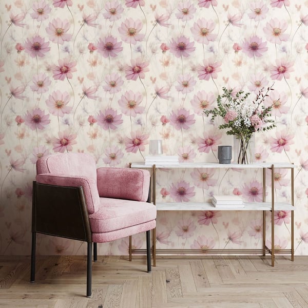 Muriva Lissa Flowers Wallpaper