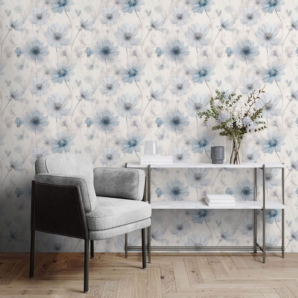 Muriva Lissa Flowers Wallpaper