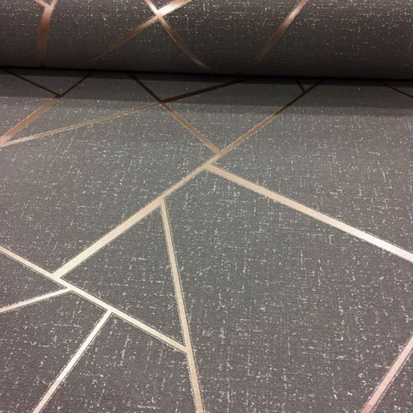 Fine Decor Quartz Fractal tekstureret tapet