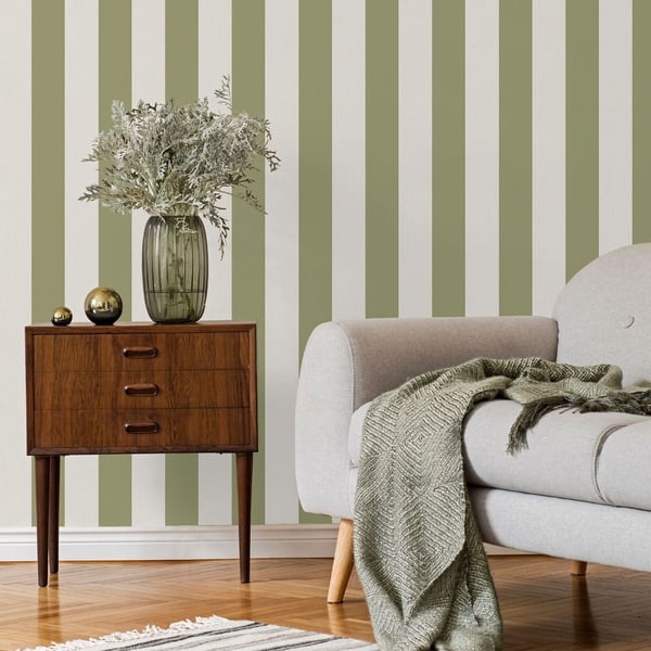 Fine Decor Juliette Stripe Vinyl Textured Wallpaper