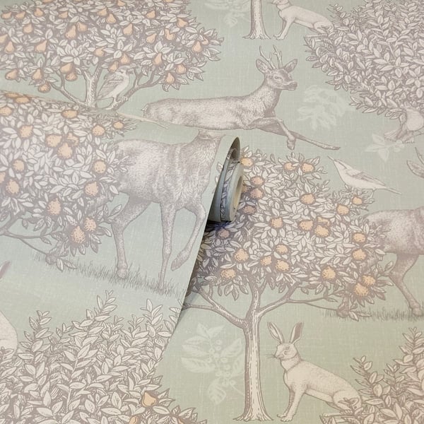 Arthouse Woodland Scene Wallpaper
