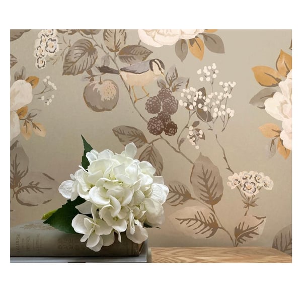 Belgravia Bramble Floral Wallpaper