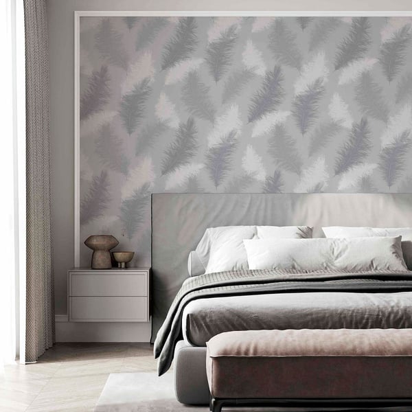 Arthouse Sussurro Feather Wallpaper