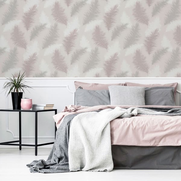 Arthouse Sussurro Feather Wallpaper