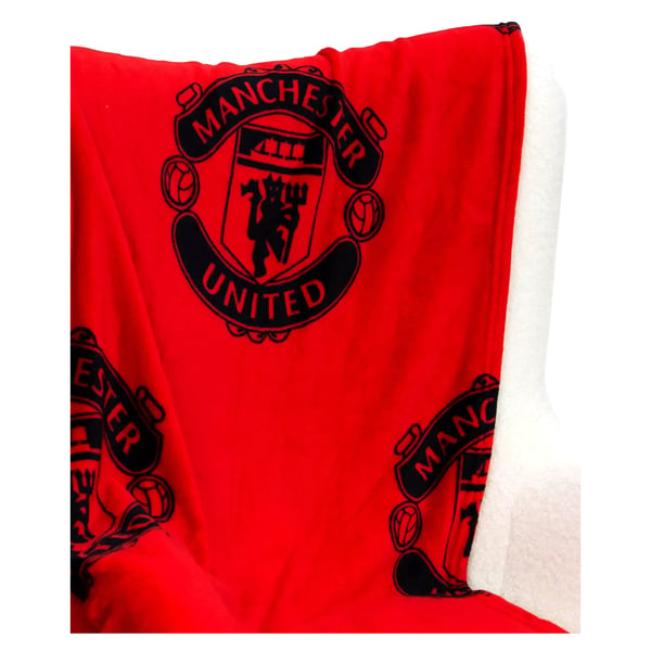 Manchester United FC Classic Rotary Fleece Blanket