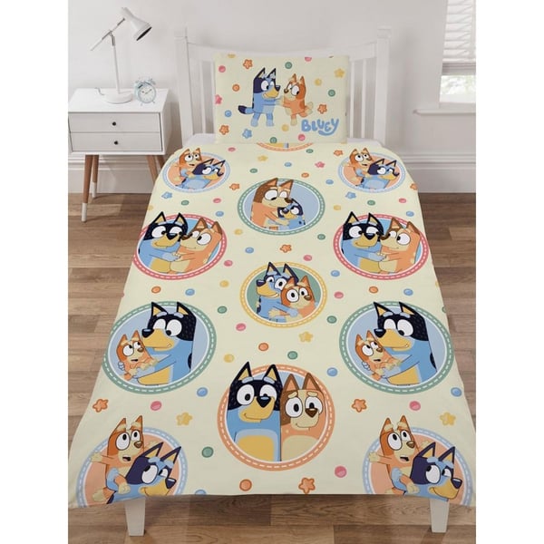 Bluey Happy Cotton Duvet Cover Set