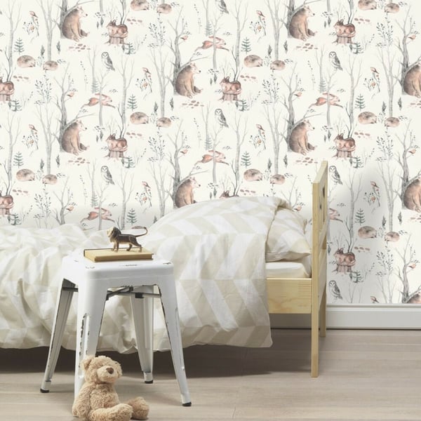 Rasch Walk Woodland Wallpaper