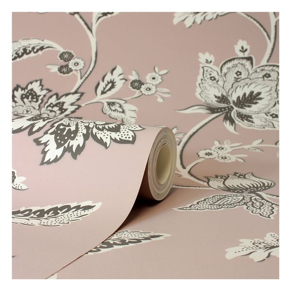 Fine Decor Juliette Floral Textured Wallpaper