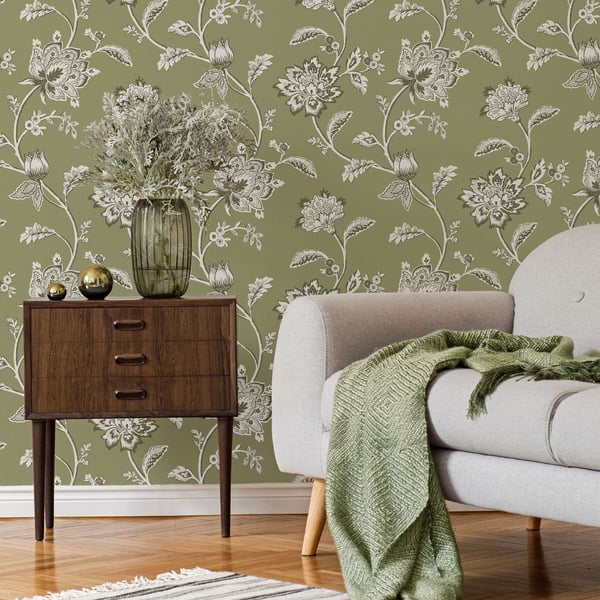 Fine Decor Juliette Floral Textured Wallpaper