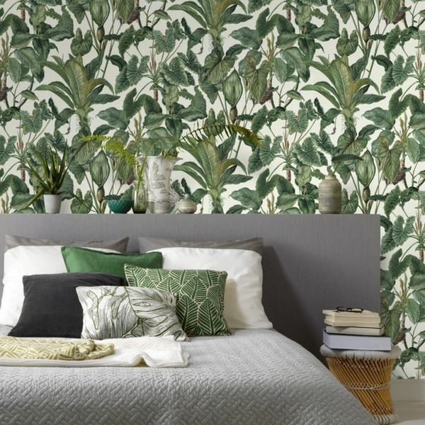 Erismann Paradisio Tropical Leaves tekstureret tapet