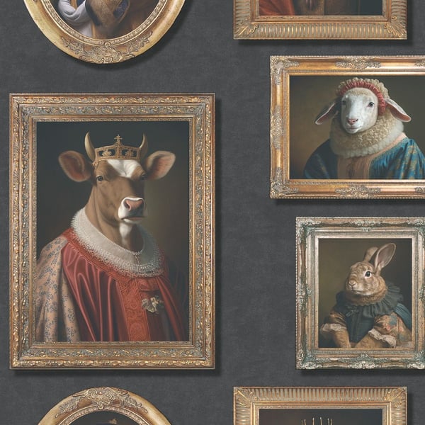 Muriva Regal Farm Animals -tapetti