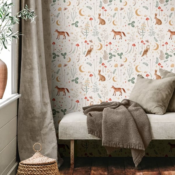 Muriva Catherine Lansfield Enchanted Twilight -tapetti
