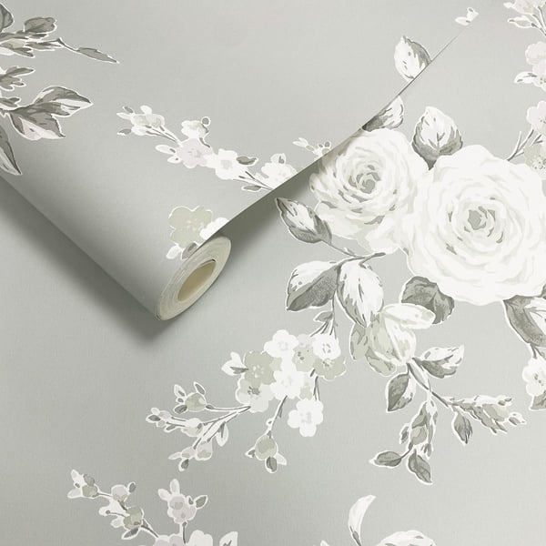 Muriva Catherine Lansfield Canterbury Floral Wallpaper