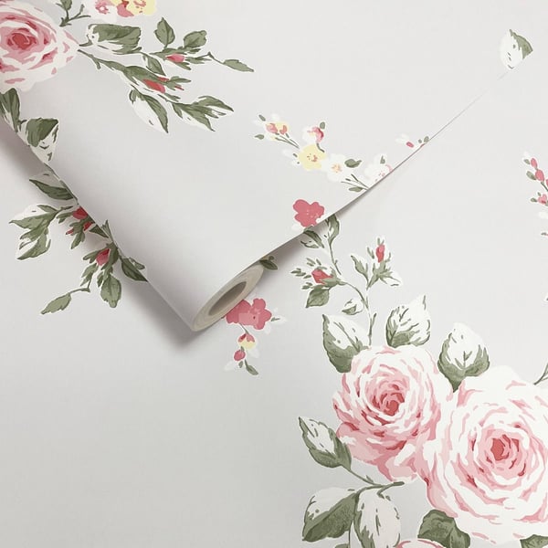 Muriva Catherine Lansfield Canterbury Floral Wallpaper