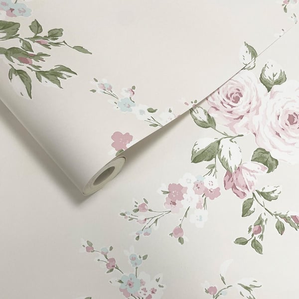 Muriva Catherine Lansfield Canterbury Floral Wallpaper