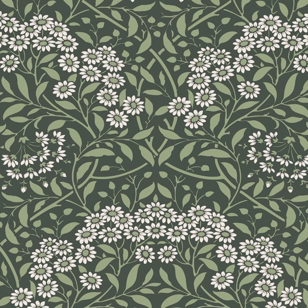 World Of Wallpaper Botanical Damask Wallpaper