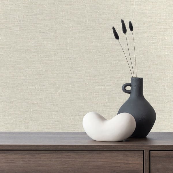 Grandeco Telma Hessian Vinyl Textured Wallpaper