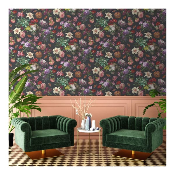 World Of Wallpaper Brigette Floral Wallpaper