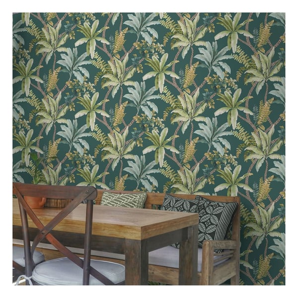 Holden Décor Eastern Horizons Trailing Palm Wallpaper