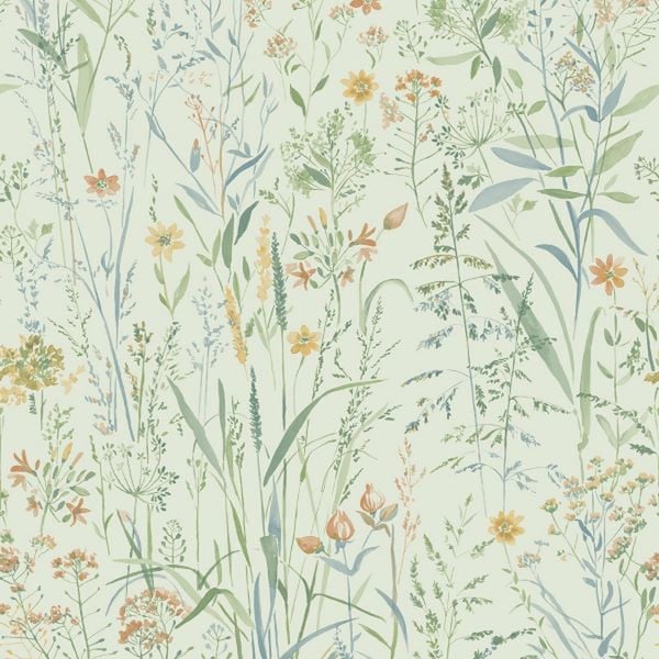 Grandeco Floral Vinyl Textured Wallpaper