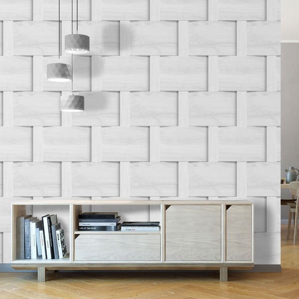 World Of Wallpaper Harrow Wood Panel Wallpaper